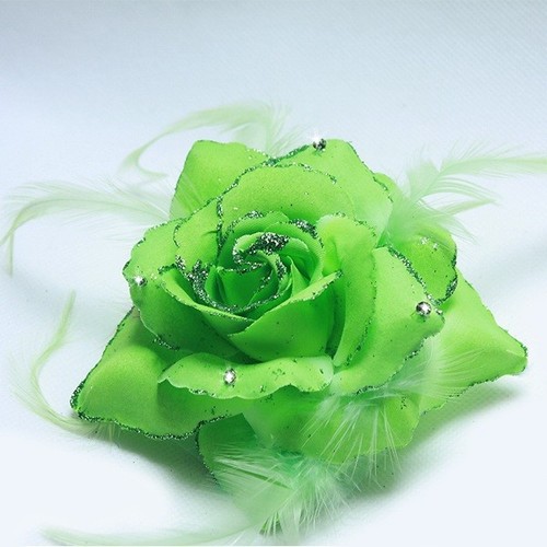 Broche chouchou mariage fleur - broche,