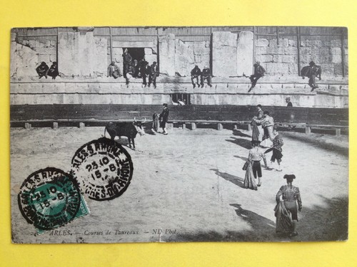 Cpa arles les arènes - 13,
