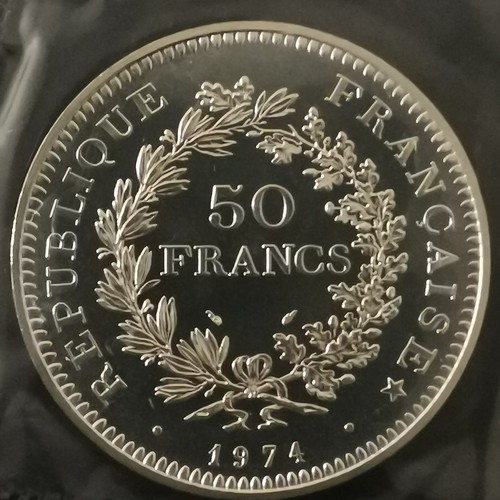 Francs hercule 1974 fdc - francs,