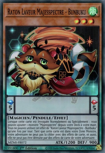 Raton laveur - yu-gi-oh!,