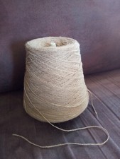 1 Bobine de Fil à Tricoter Marron Clair (640g)