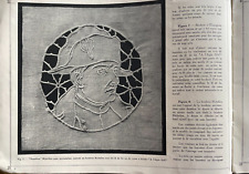 LA BRODERIE BLANCHE ALBUM N°1  broderie Richelieu, anglaise, Madère, point-coupé