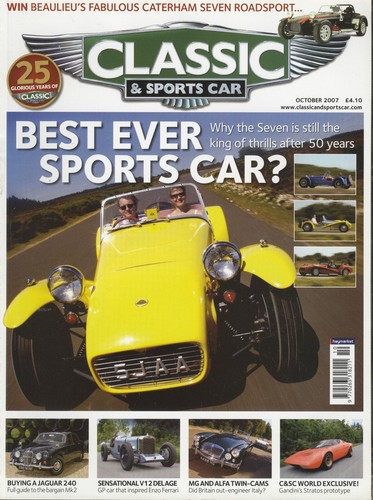 Classic and sportscar 2007 - and, 10/2007