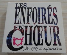 2 CD + DVD LES ENFOIRES EN CHOEUR DE 1985 A AUJOURD'HUI 40 +42 TITRES 2014