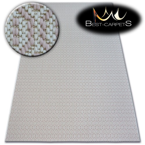 Tapis moderne sisal crème - moderne, en