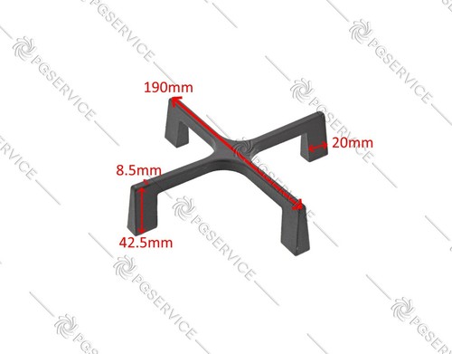 Electrolux rex grille support - electrolux,