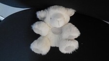 DOUDOU ET COMPAGNIE peluche petit mouton blanc gris 11cm