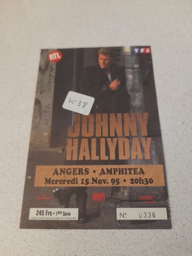 Ticket billet place concert - ticket, de