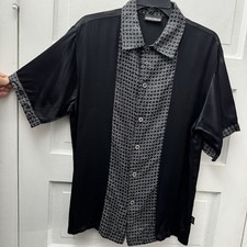 Odo Black Geometric Panel
