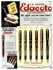 PUBLICITE LE SUPER EDACOTO