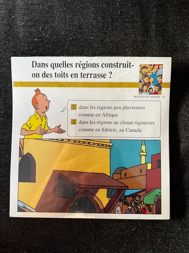 Lot fiches atlas tintin - fiches,