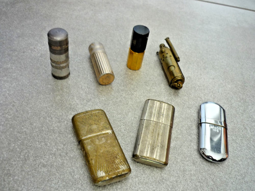 Lot briquets anciens vintage - lot, 7