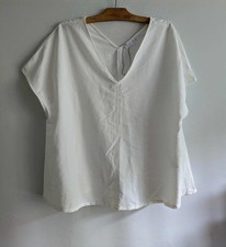 Blouse blanc crème polyester