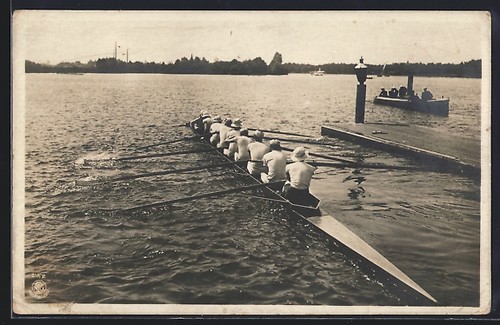 Carte postale photo - , équipe