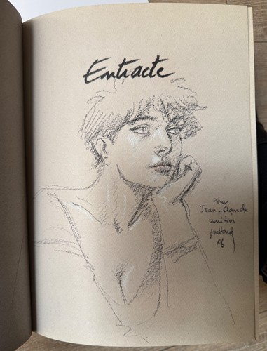 Superbe dédicace juillard - superbe, bd