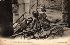 CPA AK SEDDAIA Femmes Tissant