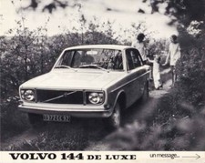 Catalogue Brochure VOLVO 144 De Luxe 1971 France