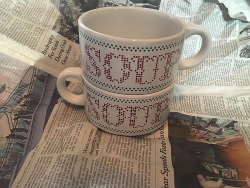 Duel soup mugs - duel,