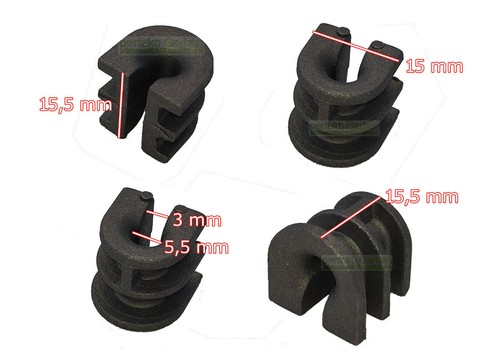 Manchon guide fil pour - 4,
