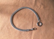 Antique 32cm Steel Fob Watch