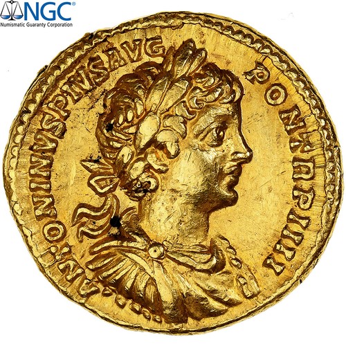 Caracalla aureus 201 rome - caracalla,, 201,