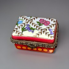 Vintage Boîte À Pilule En
