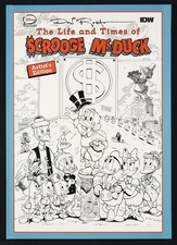 Don Rosa The Life And Times Of Scrooge Mcduck HC Artiste Édition #1 NM 9.4 2015