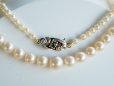 Collier ancien perles culture - collier,