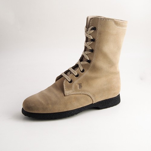 Bottes combat tods beige - bottes, en