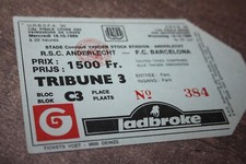 ticket )) RSC ANDERLECHT V FC