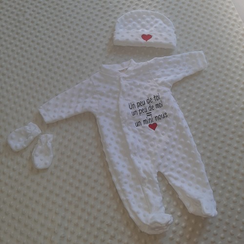 Pyjama bébé broder - bébé,