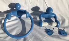 Design Italien Alessi. Porte serviette  et dévidoir papier toilette Antonio S.Pa