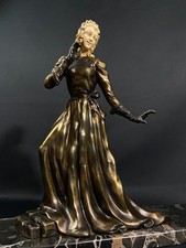 Grand sujet féminin Art Déco