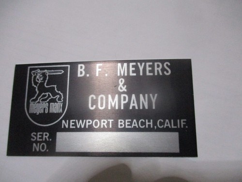 Plaque identification - plaque, d'identification