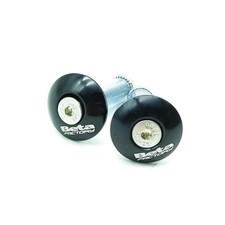 Paire Embouts Guidon, Noir