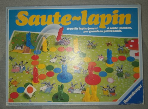 Jeu société vintage saute - jeu,