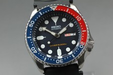[N MINT] SEIKO 7S26-0020 SKX009 Automatic PEPSI Diver Day/Date Men's Watch JAPON