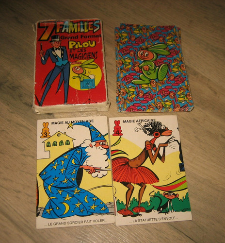 Ancien jeu familles pilou - familles,