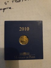 Pièce 100 euros 2010 Or 3,1 Gr Étui d'origine scellé 