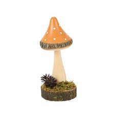 DÉCO CHAMPIGNON SOCLE BOIS