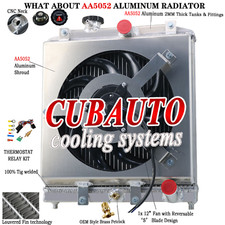 3Rows Radiateur Shroud Fan