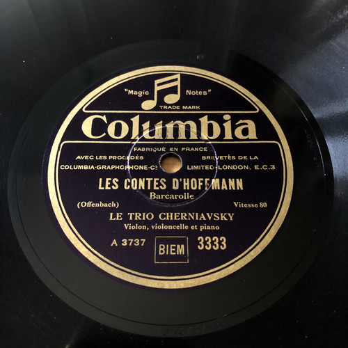 Cherniavsky trio contes - cherniavsky,