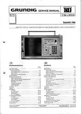 Manuel De Service Pour Grundig Satellit 700