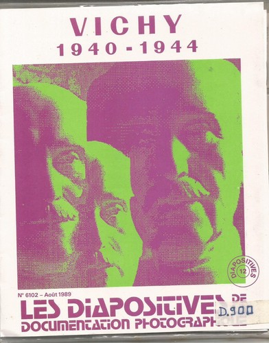 Livret diapositives vichy - livret,