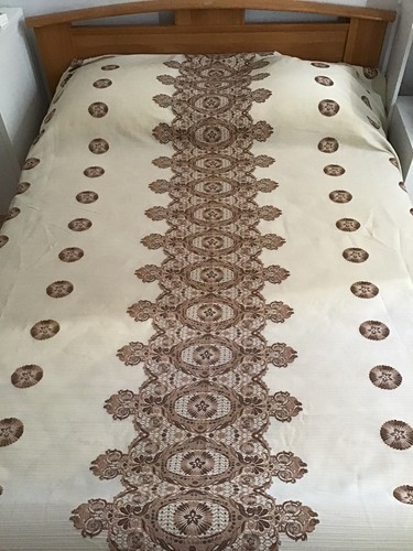 Ancien dessus lit vintage - de,