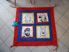 Tintin rare tapis d'éveil Moulinsart