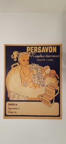 Protège cahier vintage