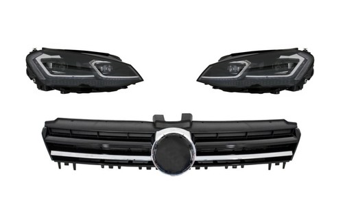 Phares led dynamique calandre - phares,