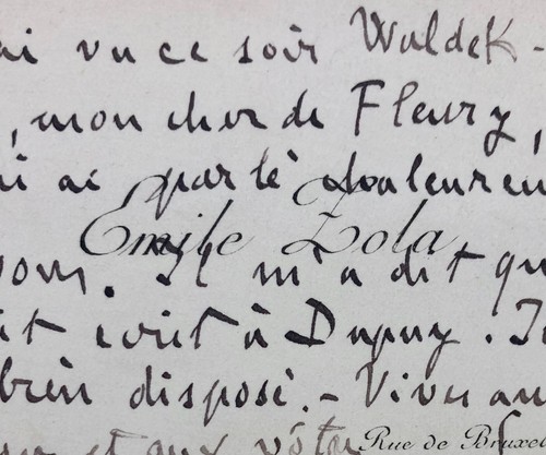 émile zola intervient auprès - Émile,