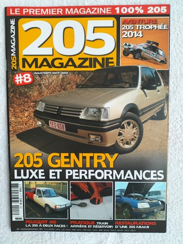 Revue automobile 205 - revue,